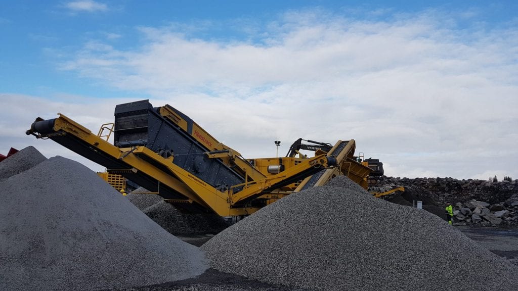 Keestrack H6 Cone Crusher Crushing Aggregate