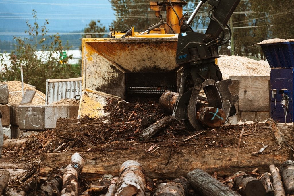 CBI 7544 Flail Debarker Disc Chipper