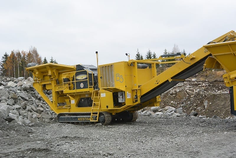 Keestrack B3jaw crusher