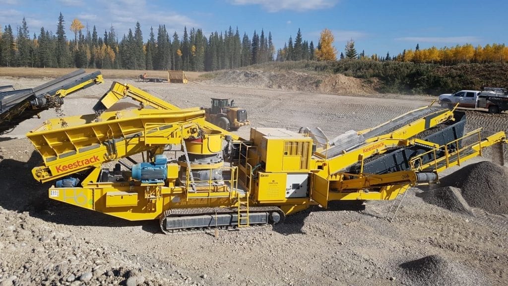 Keestrack H6 cone crusher