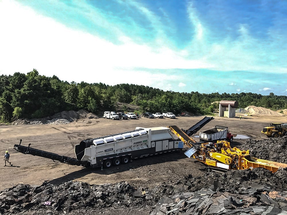 Terex Ecotec Phoenix 3300 trommel screener
