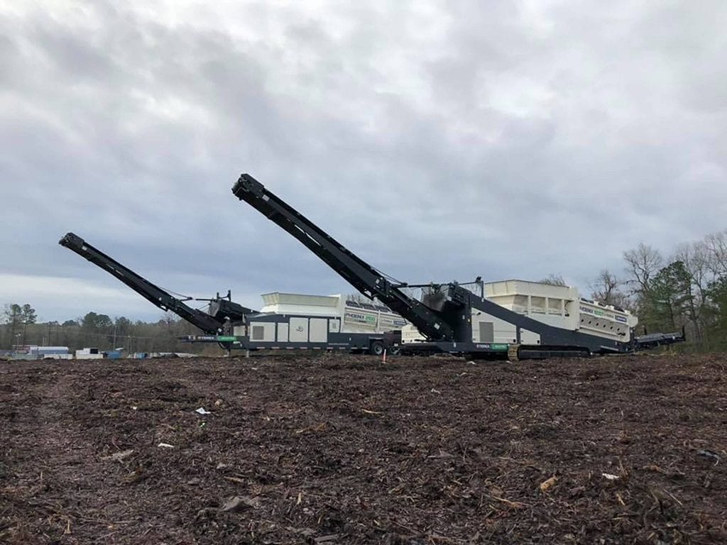 Phoenix 1600T Tracked Trommel Screening Plant