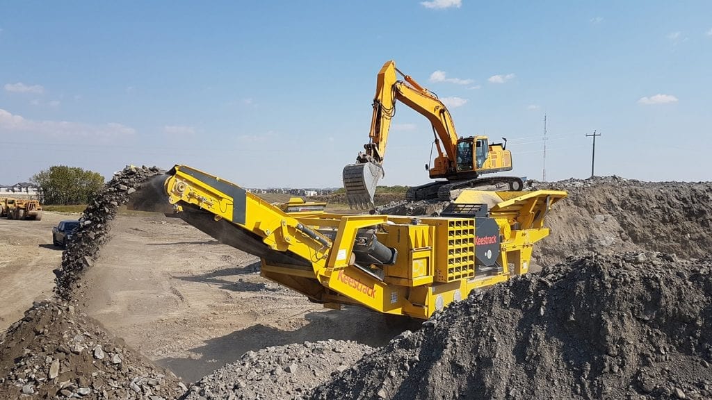 Keestrack B5 jaw crusher