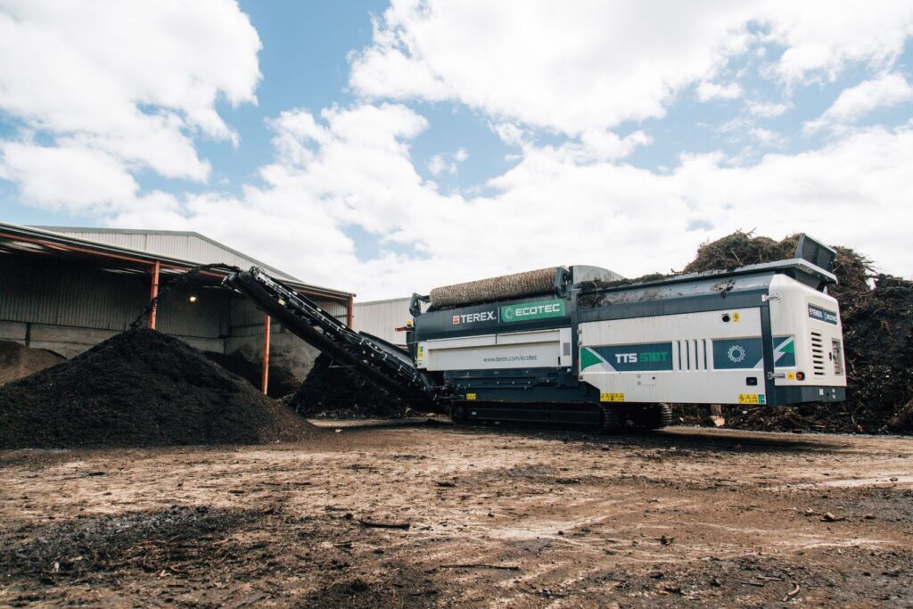 Ecotec 518 trommel screener