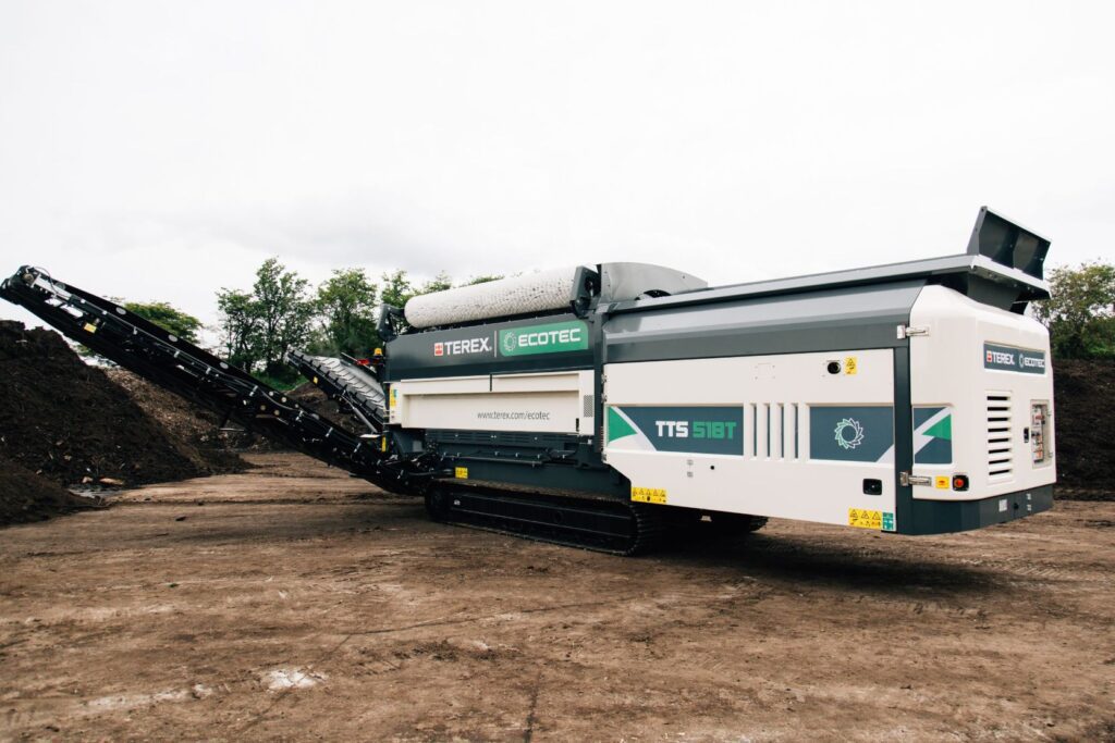 Ecotec 518 trommel screening plant