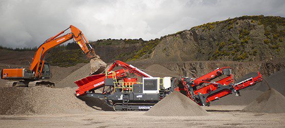 Sandvik QH mobile cone crusher for sale