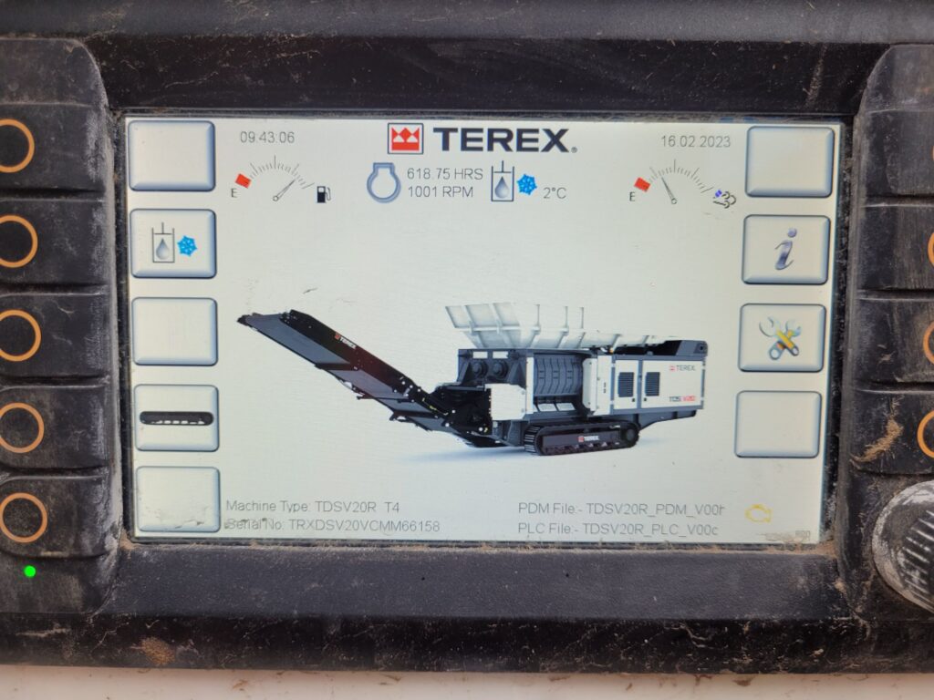 Used Ecotec V20 medium speed shredder for sale