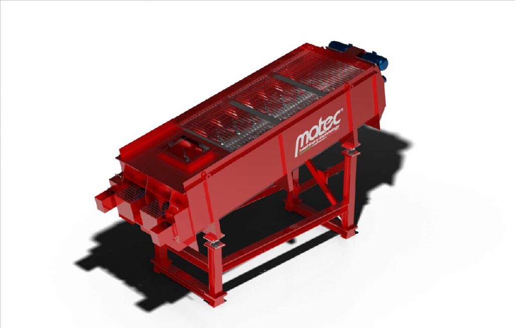 Matec Scrubtec heavy scrubbing unit for scrubbing aggregates and C&D recycling.