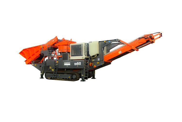 Sandvik QH441 mobile cone crusher.