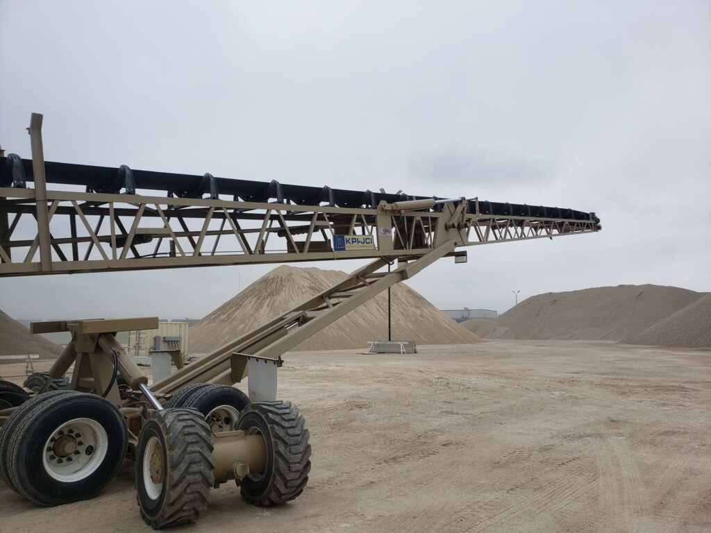 Astec radial stacking converyor.