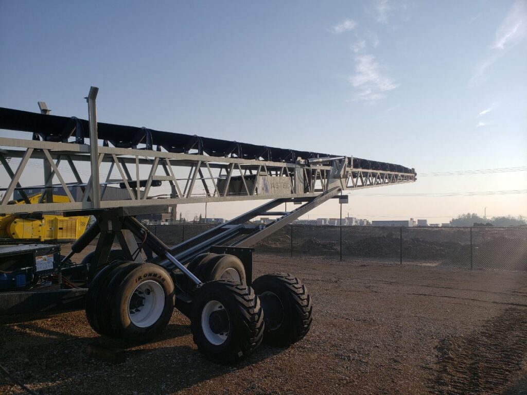 Astec portable radial stacking conveyor.