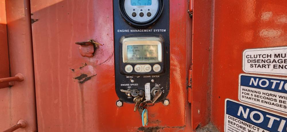 Morbark tub grinder.