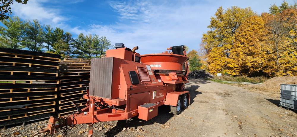 Morbark tub grinder.