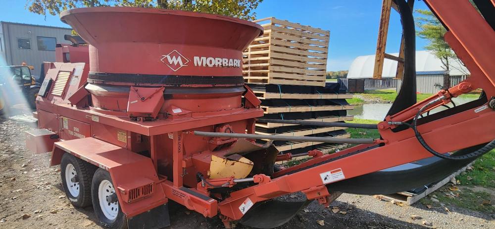 Morbark tub grinder.