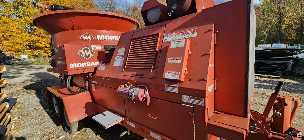 Morbark tub grinder.