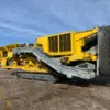 Keestrack mobile impact crusher.