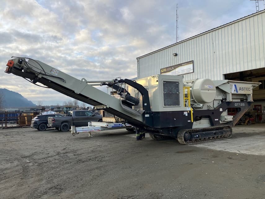 Astec GT125 screen plant.
