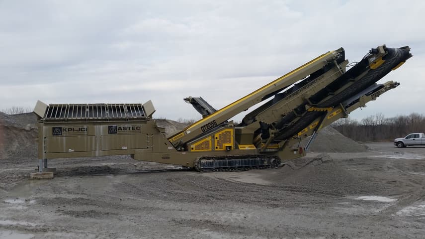 Astec GT205S screen plant.