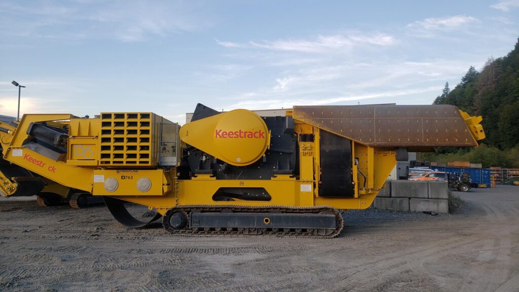Keestrack B6 Jaw Crusher.