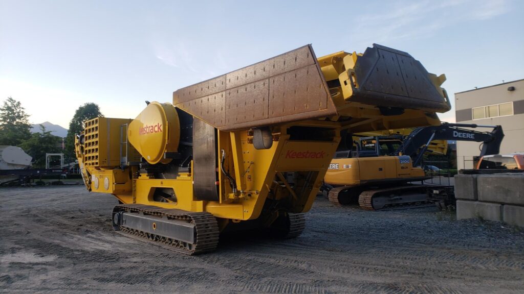 Keestrack B6 Jaw Crusher.