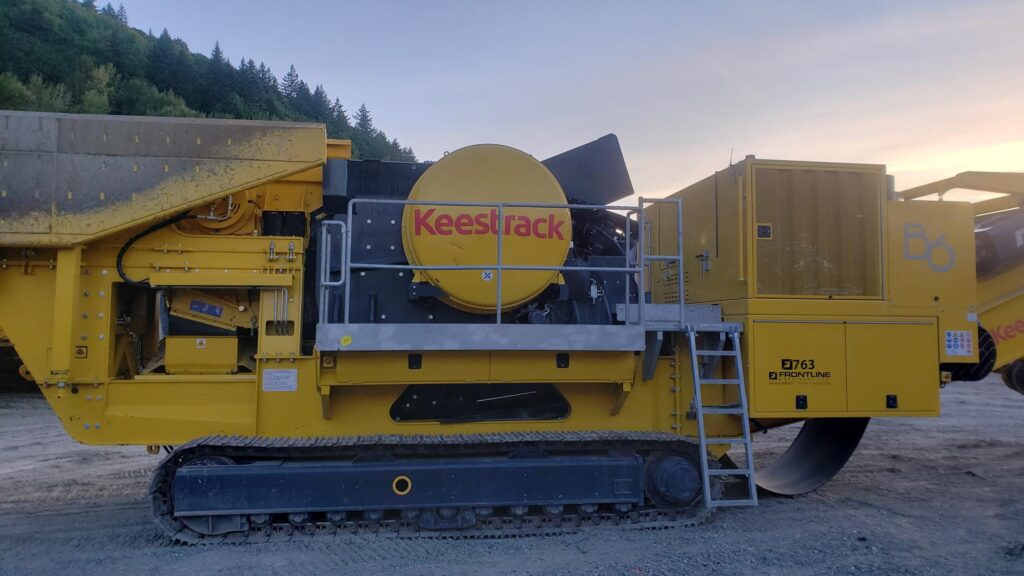 Keestrack B6 Jaw Crusher.