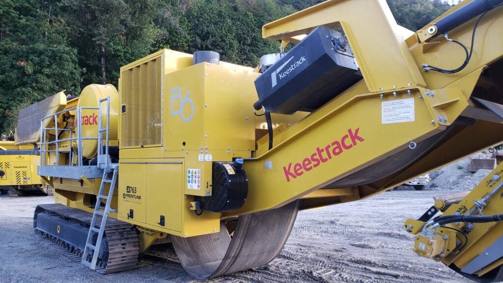 Keestrack B6 Jaw Crusher.