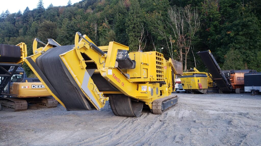 Keestrack B6 Jaw Crusher.